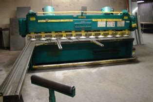 10 ft sheet metal shear|10' metal brake and shear.